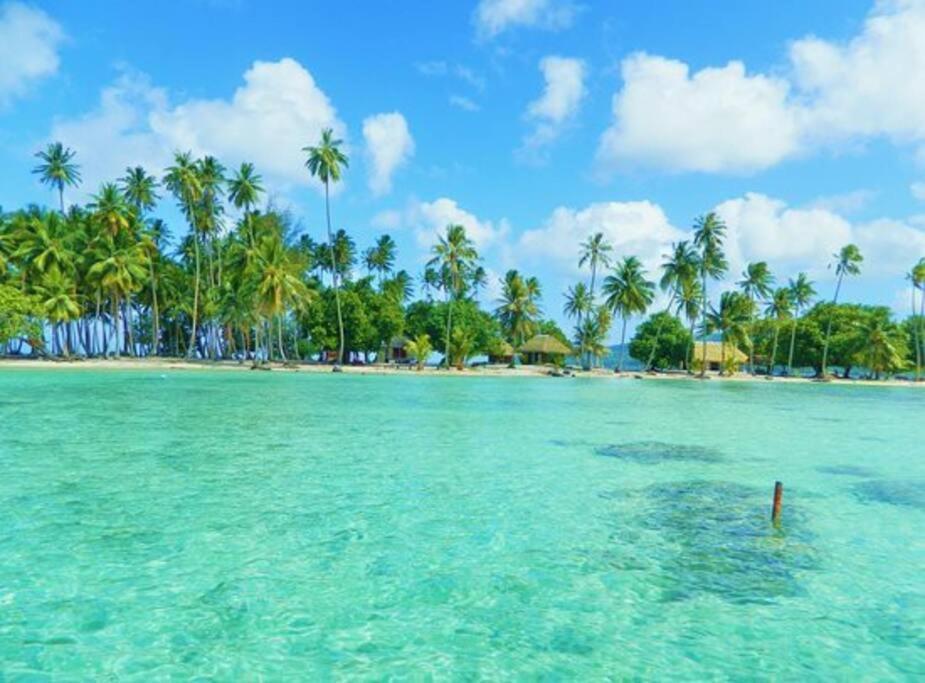 Studio Bord De Mer Fare Tahitea Pension Taputapuapea 外观 照片